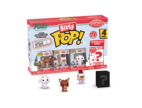 Figura Funko RUDOLPH- RUDOLPH Bitty Pop! Pack 4