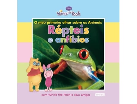 Livro O Meu Primeiro Olhar Sobre Os Animais: Répteis E Anfíbios de VVAA (Português)