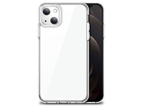 Capa TPU X-LEVEL transparente de quatro cantos anticolisão para iPhone 13 6.1