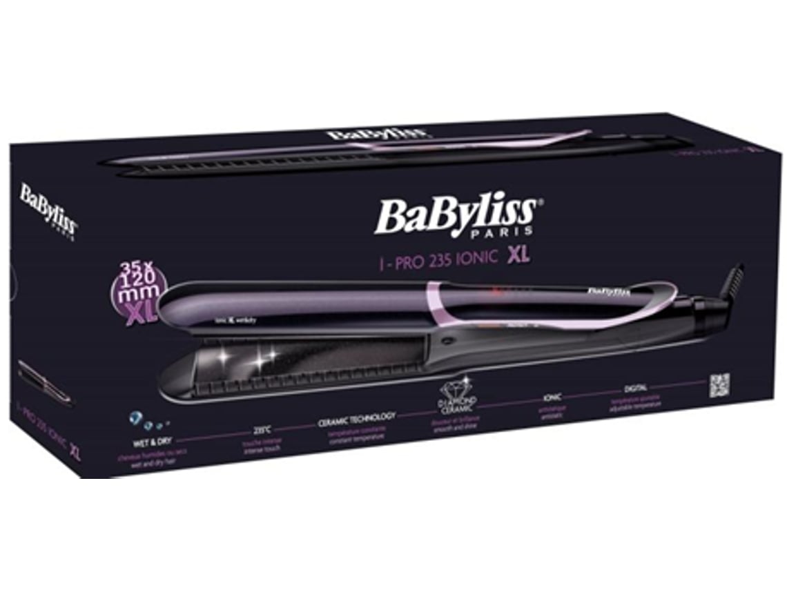 Alisador de Cabelo BABYLISS ST389E Cer mica M x 235 C Worten.pt