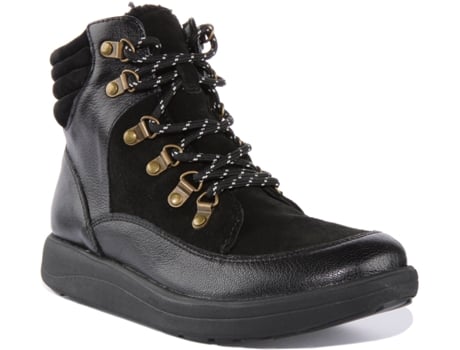 Botas de Mulher STRIVE Pele Preto (42)