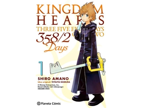 Livro Kingdom Hearts 358/2 Days de Shiro Amano (Espanhol)