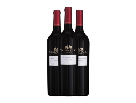 Vinho SAXENBURG Private Collection Pinotage Stellenbosch (0.75 L - 3 Unidades)