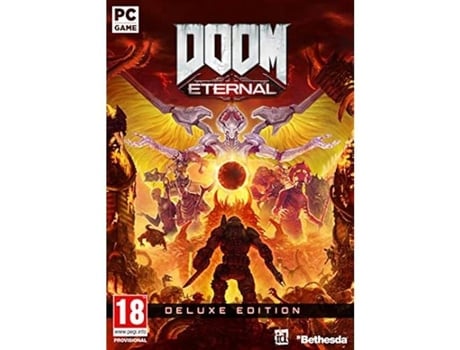 Videogame Doom Eternal Deluxe Edition Desintegrar Exércitos de Demônios