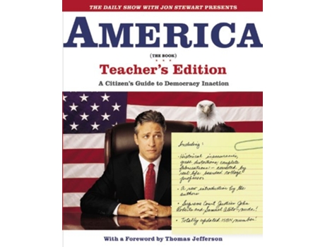 Livro DAILY SHOW WITH JON STEWART PRESENTS AMERICA de Jon Stewart e The Writers Of The Daily Show (Inglês)