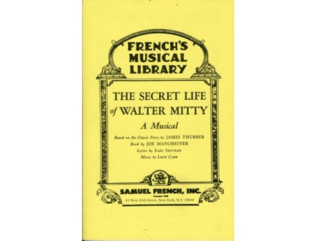 Livro The Secret Life of Walter Mitty: A New Musical Based on the Classic Story James Thurber, Joe Manchester (Inglês)