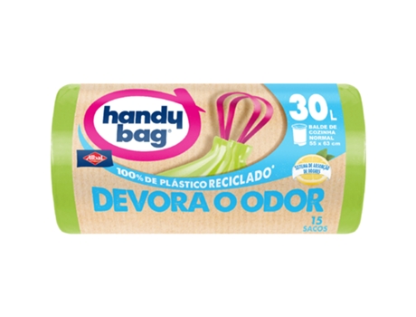 Sacos Lixo Anti-Odores 30 Lt HANDY BAG