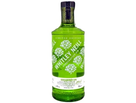 Gin WHITLEY NEILL Whitley Neill Gooseberry Gin (0.7 L - 1 unidade)