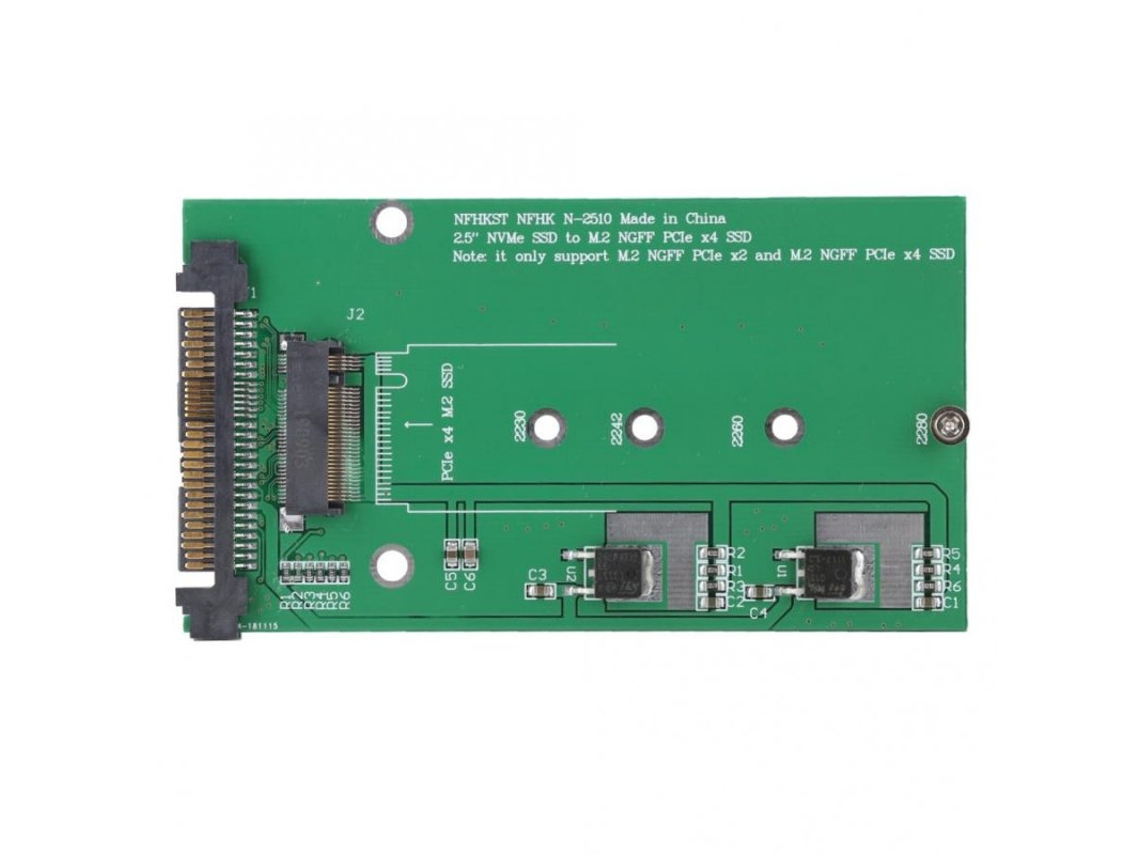 Chave Nvme Para Ngff M Placa De Expans O Do Conversor U Para M Sff Placa Adaptadora Pci