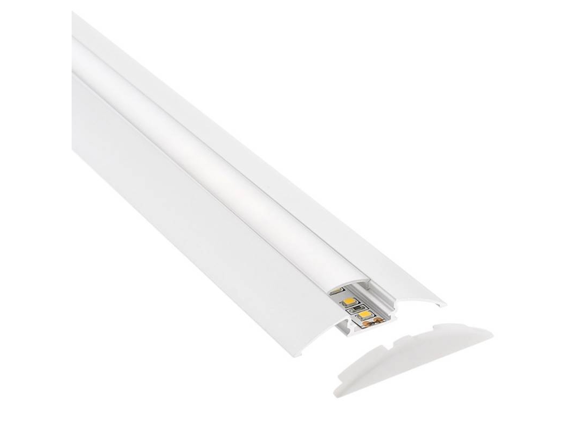 Perfil Aluminio Trend Para Fitas Led Metro Ledbox Wortenpt 4207