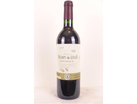 Vinho Tinto CHÂTEAU CHAMPS DE LUCAS 2003 (75 cl - 1 unidade)