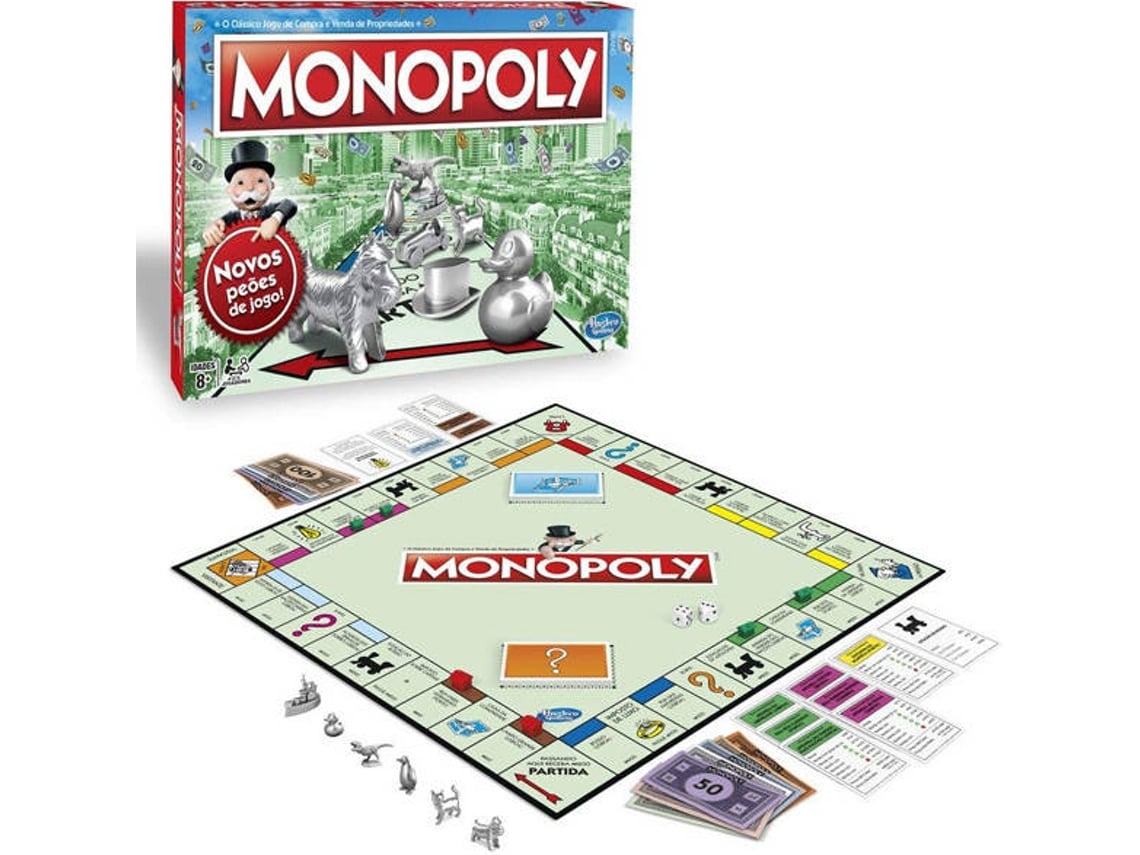 Jogo de Tabuleiro Monopoly Standard Português Worten pt