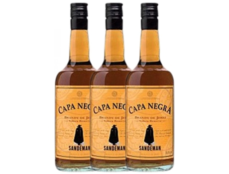 Conhaque SANDEMAN PORTO Sandeman Porto Capa Negra (0.7 L - 3 unidades)