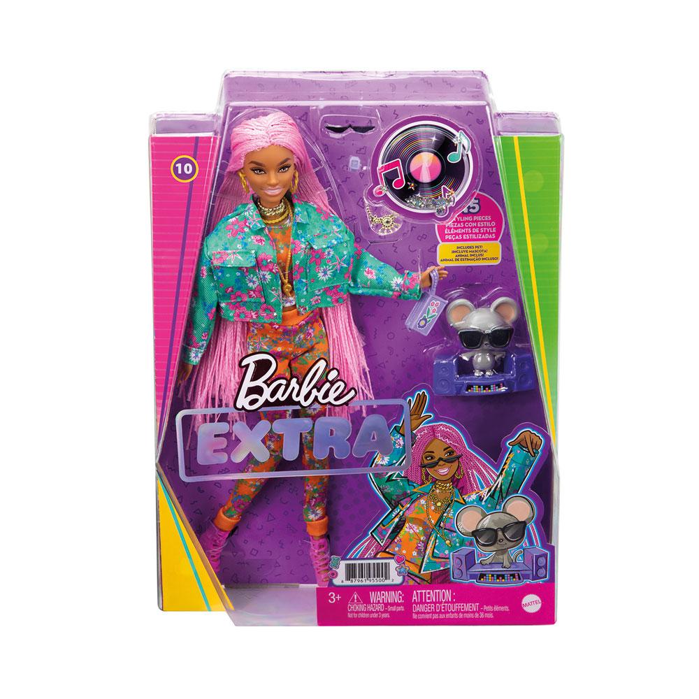 Barbie EXTRA Cabelo Rosa : : Brinquedos e Jogos