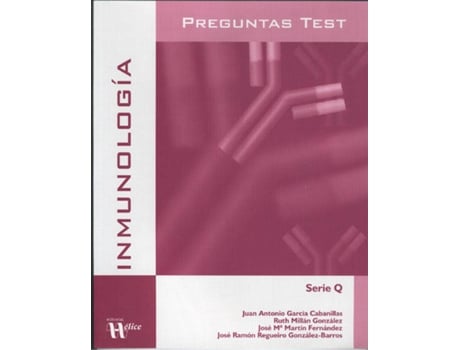 Livro Preguntas Tests Inmunología. de José Ramón Regueiro (Espanhol)