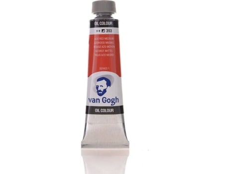 Óleo Van Gogh, 40 ml, Vermelho Aço