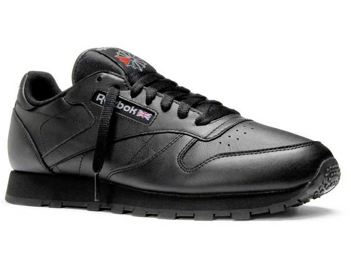 T nis REEBOK Classic Leather Homem 36 Cinzento e Preto Worten.pt