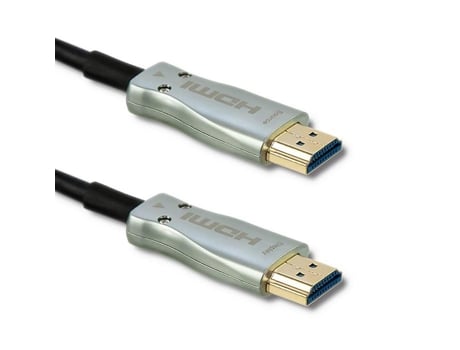 Qoltec 50474 Cabo Hdmi 30 M Hdmi Type a Standard Preto Prateado