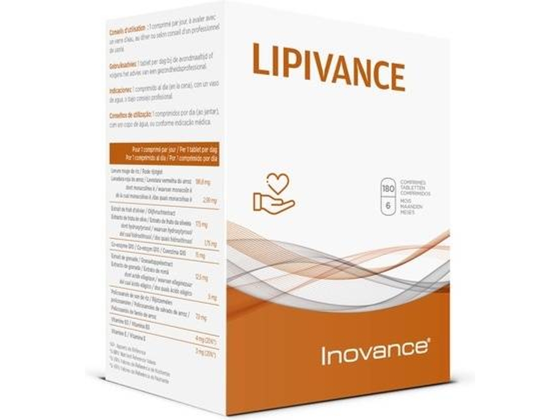 Suplemento Alimentar Inovance Lipivance 180 Comprimidos Worten Pt