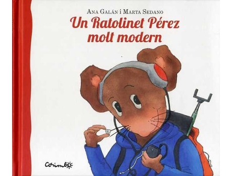 Livro Un Ratolinet Pérez Molt Modern de Ana Galán (Catalão)