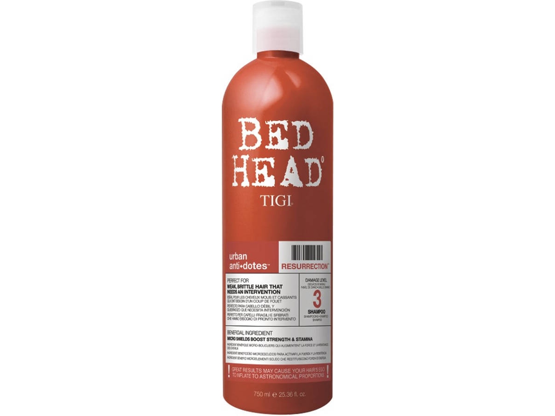 Champ Tigi Bed Head Urban Anti Dotes Resurrection Ml Worten Pt