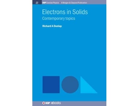 Livro Electrons in Solids de Richard A Dunlap (Inglês - Capa Dura)