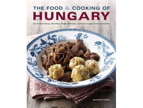 Livro food and cooking of hungary de silvena rowe (inglês)