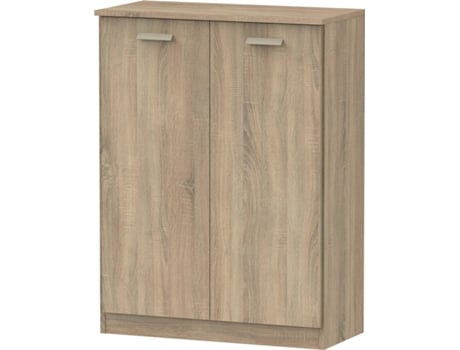 Armário MUEBLES PITARCH com Portas de Correr (Castanho - Melamina - 101x74x36 cm)