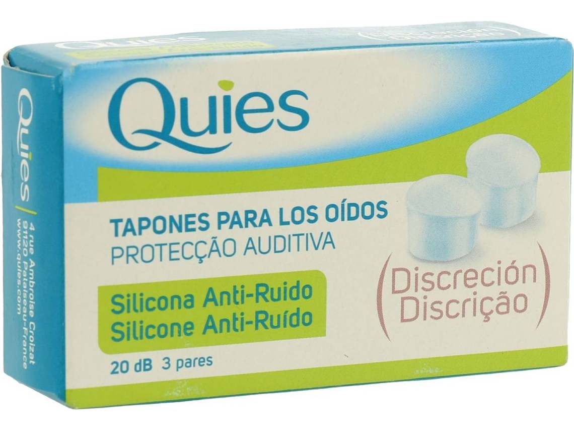 Quies Protection Auditive Silicone Anti-bruit Discrétion