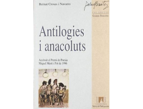 Livro Antilogies i anacoluts de Bernat Crosas I Navarro (Catalão)