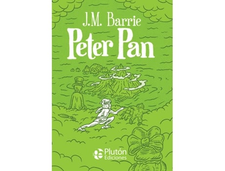 Livro Peter Pan de J.M. Barrie (Espanhol)