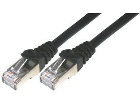 Cabo de Rede MCL (RJ45 - 50 cm - Preto)