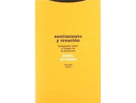 Livro Sentimiento Y Creacion de Angel Ruperez (Espanhol)