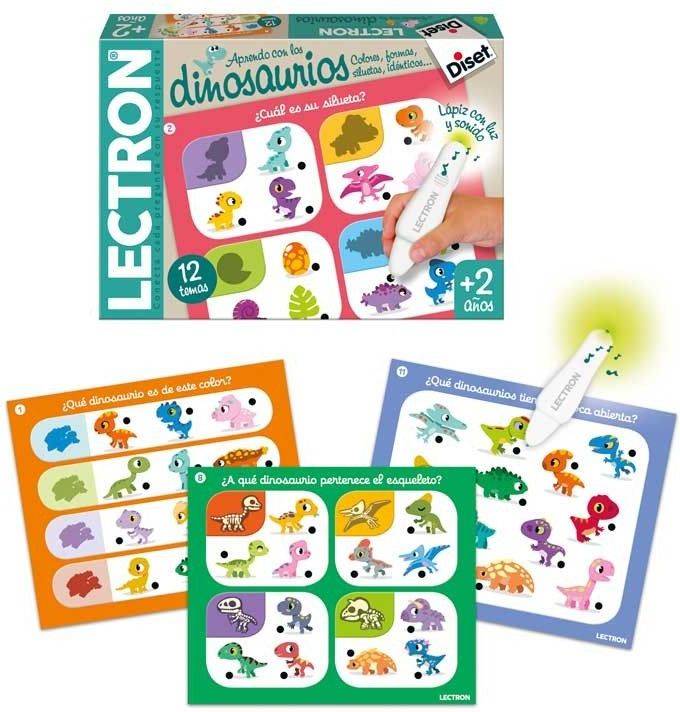 Jogo Educativo DISET Lectron Aprendo com os Dinossauros