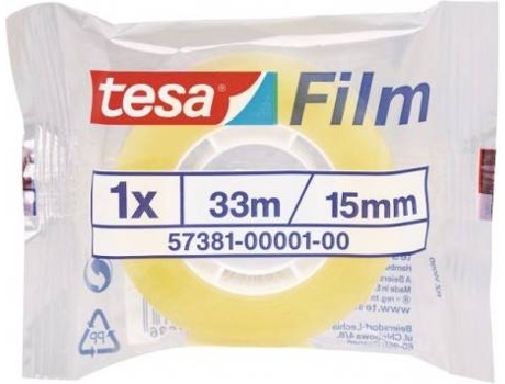 Fita Adesiva 15mmx33mts Transparente  -1 Unidade