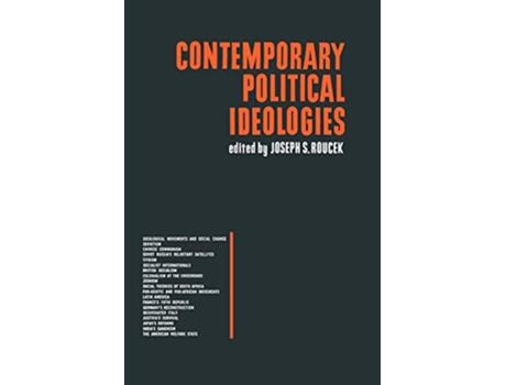 Livro Contemporary Political Ideologies de Joseph S Roucek (Inglês)