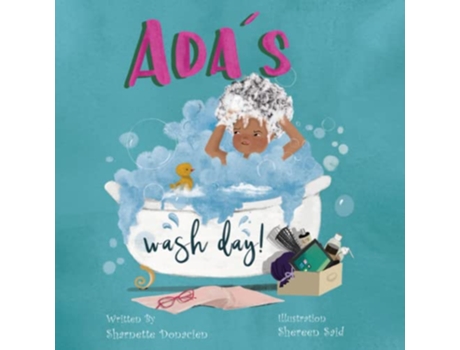 Livro Adas Wash Day de Sharnette Donacien (Inglês)