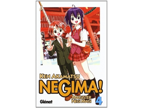 Livro Negima! 4 de Ken Akamatsu (Espanhol)