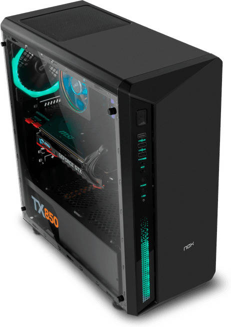 Caixa PC Nox Infinity Atom RGB - Caixa PC - Compra na