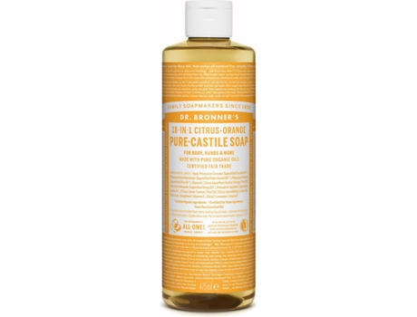 Sabonete Líquido DR.BRONNERS 18-IN-1 (475 ml)