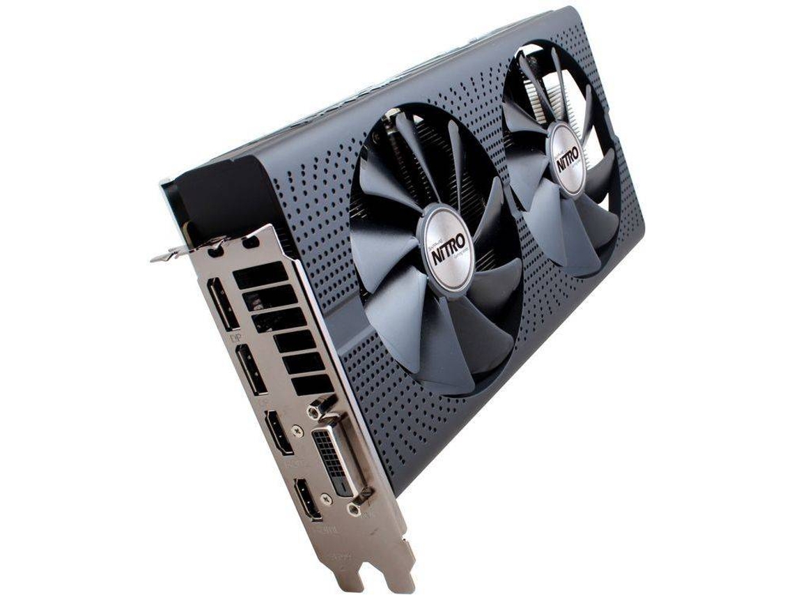 Placa Gr fica SAPPHIRE Radeon RX 480 Nitro AMD 4 GB DDR5 Worten.pt