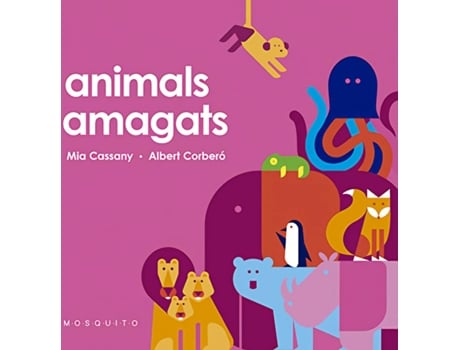 Livro Animals Amagats de Mia Cassany (Catalão)