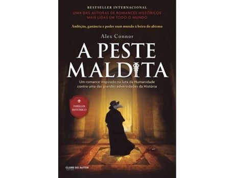 Livro A Peste Maldita de Alex Connor (Português)