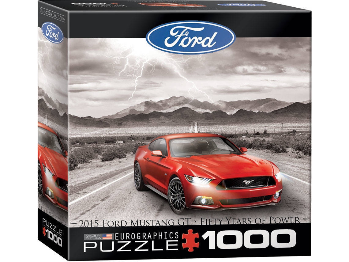 Puzzles EUROGRAPHICS Ford Mustang 2015 1000 pcs (1000 peças