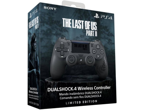 Comando sem Fios  Dualshock 4: The Last of Us II (Limited Edition - PS4)