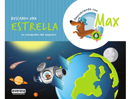 Livro Descubriendo Con Max 6. Buscando Una Estrella. Libro Del Alumno. de Equipo Descubriendo Con Max (Espanhol)