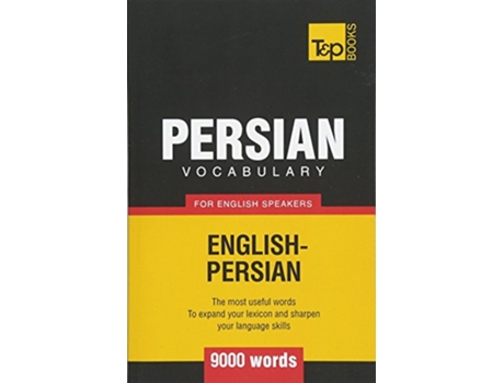 Livro Persian vocabulary for English speakers 9000 words American English Collection de Andrey Taranov (Inglês)