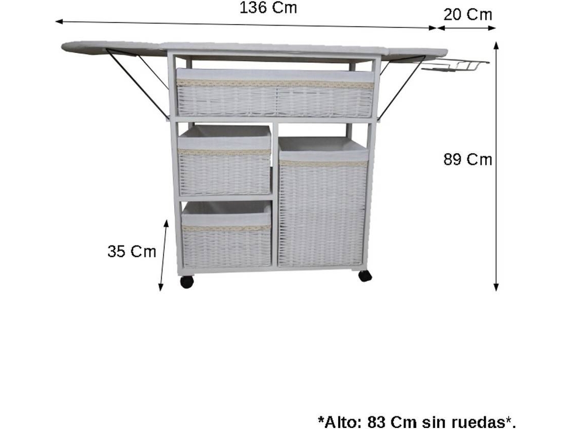 Tábua de Engomar de Fixação Horizontal