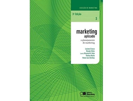 Livro Marketing Aplicado O Planejamento de Marketing Volume 3 Em Portuguese do Brasil de Luciano Crocco (Português do Brasil)