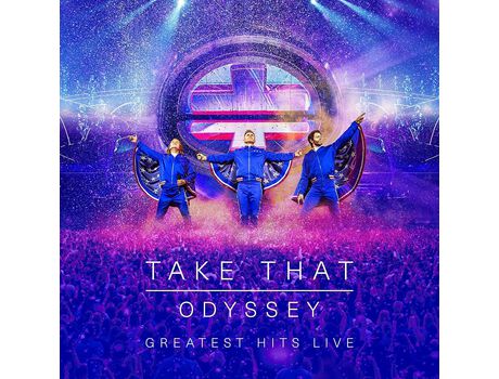 CD Take That Odyssey Greatest Hits Live (Dvd+Blu-Ray+2Cd) 2019 (Box Set) Edição Limitada